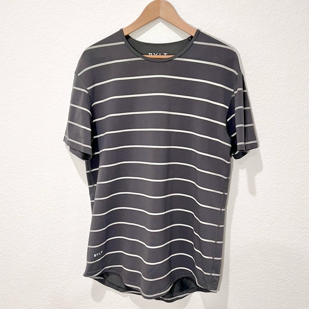 BYLT - Lux Striped Dropcut